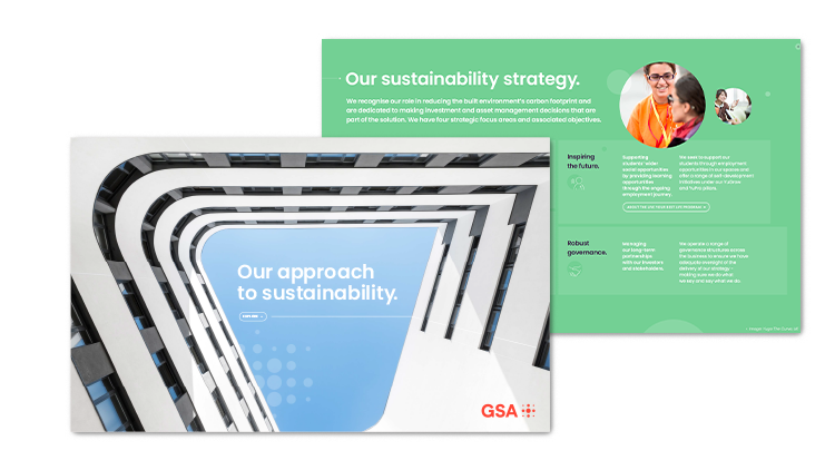 GSA Approach to ESG document